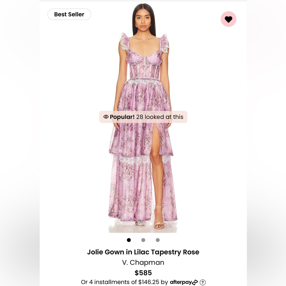 Beautiful V. Chapman gown